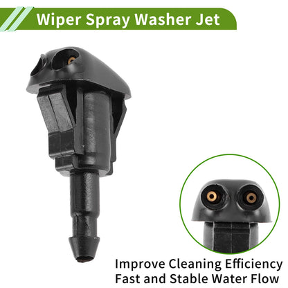 Windshield Washer Nozzle & Hose Connector for Toyota