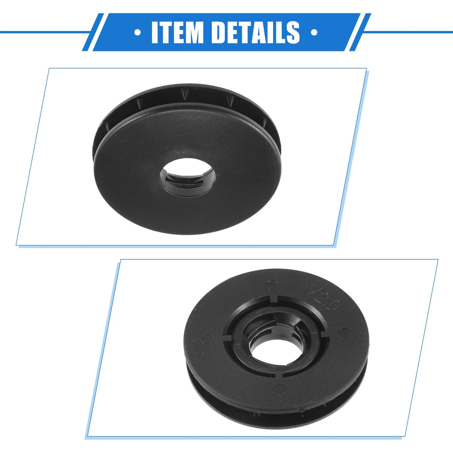 2 x Car Holder Retainers for Ford Floor Mat Fixing Clips (Fits Various Models)