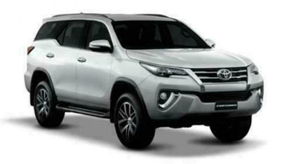 Door Handle LED Carbon Black for Toyota Fortuner (2015-2019)