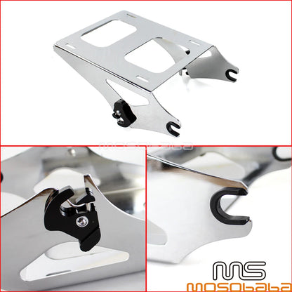Chrome Luggage Rack for Harley Touring Street Glide Road King (2014-2020)