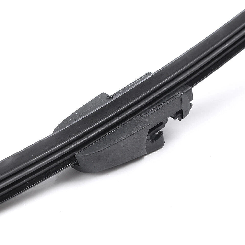 13" Universal Front & Rear Motorcycle Windshield Wiper Blades Set