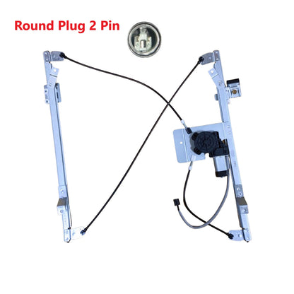 Front Left Window Regulator W/ Motor 2 Pins for Peugeot Expert, Fiat Scudo (2007–2015)