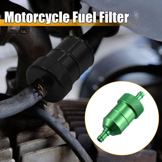 1/4 Dia Hose for Motorbike Petrol Oil Filter Cleaner Green