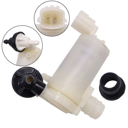 Windshield Wiper Washer Pump with Grommet for Mazda 2 (2007-2014)