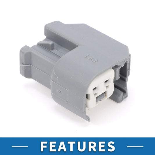 2 Pin Fuel Injector Connector for Chevrolet EV6