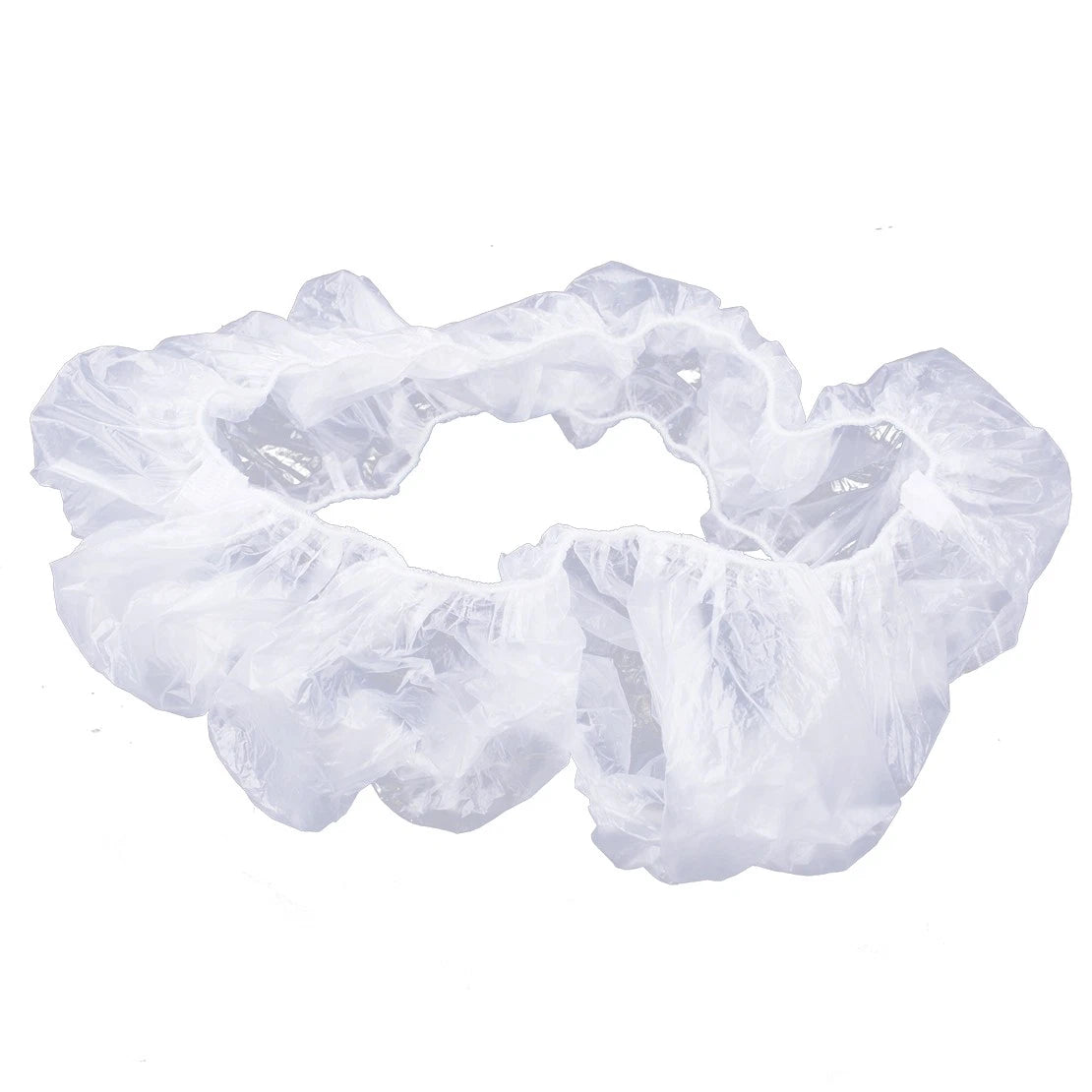 100Pcs Clear Plastic Steering Wheel Covers for Car