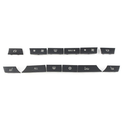 12 Button Key Caps for BMW 5 6 7 Series F01 F12 (2008-2017)