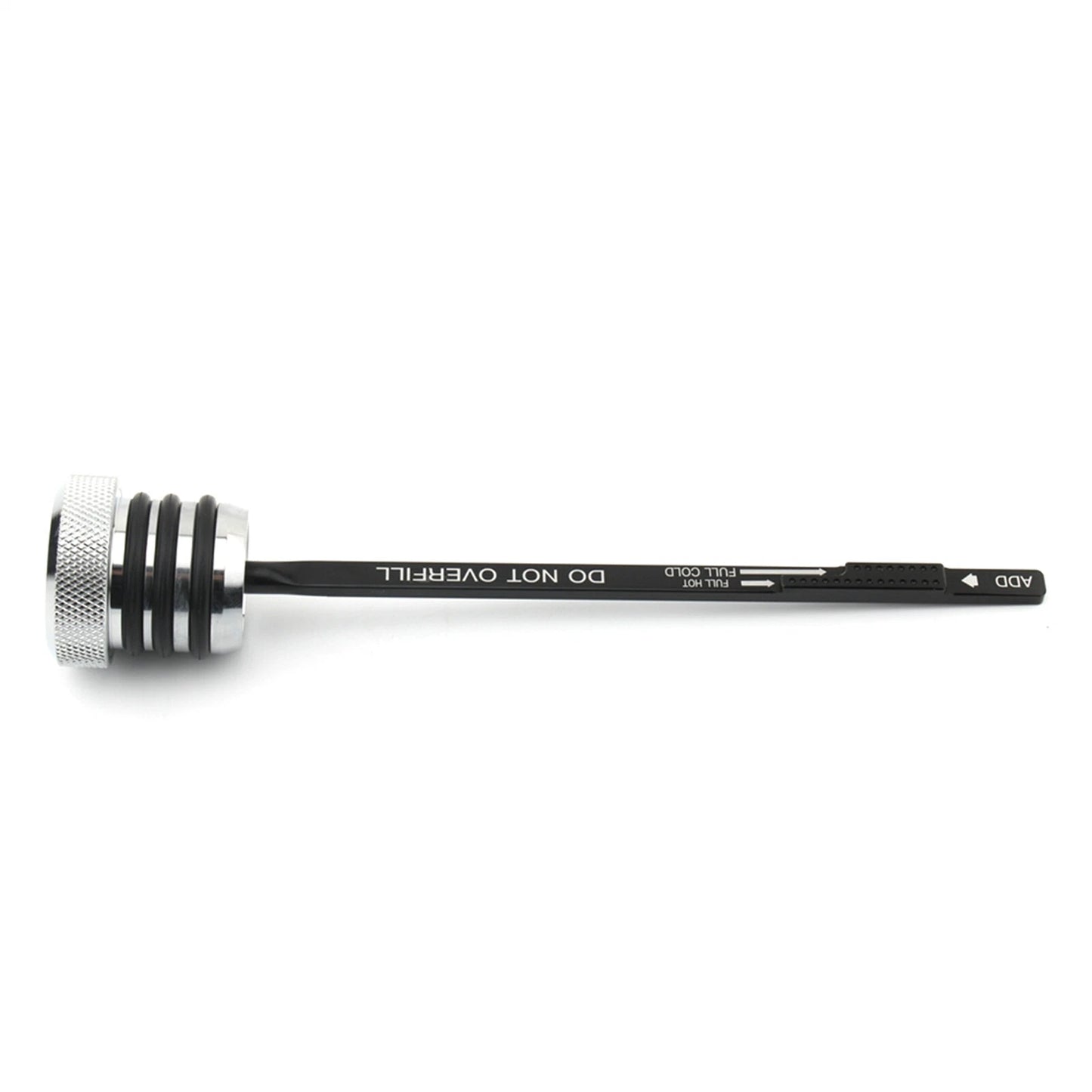 Chrome Knurled Oil Tank Dipstick for Harley Davidson Touring (1993-1999)