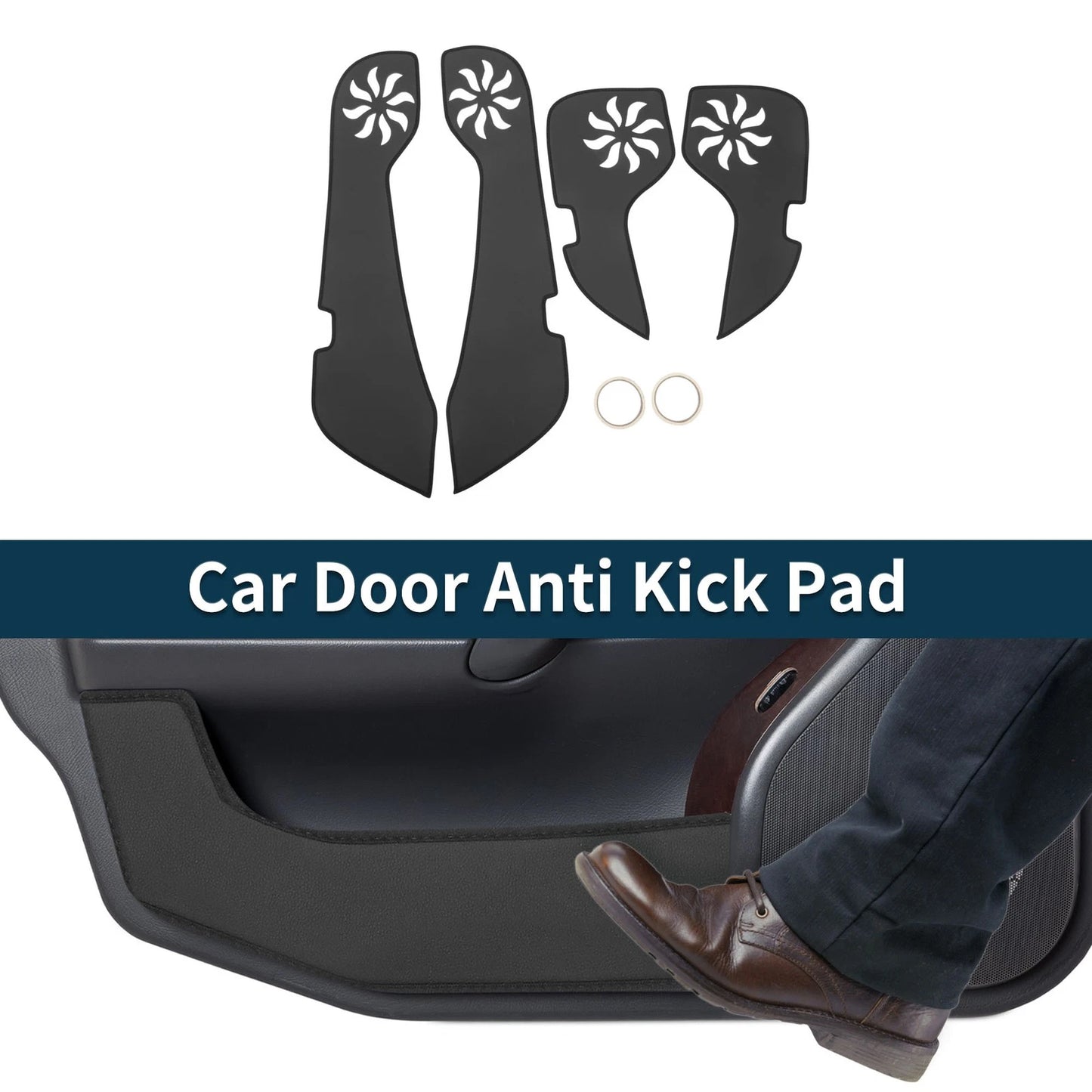 Anti Kick Pad Sticker Protector for Chevrolet Malibu (2016-2025)