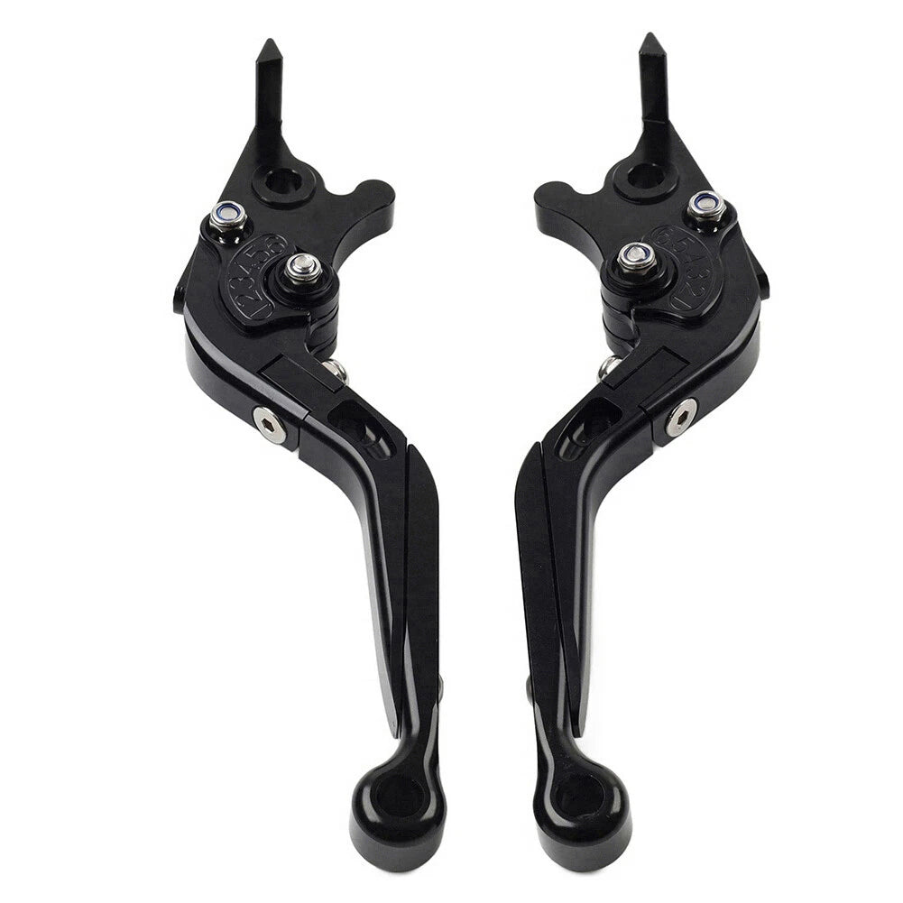 Extendable Brake Clutch Levers for Honda CB599 CB600 CB919 98-06 Black
