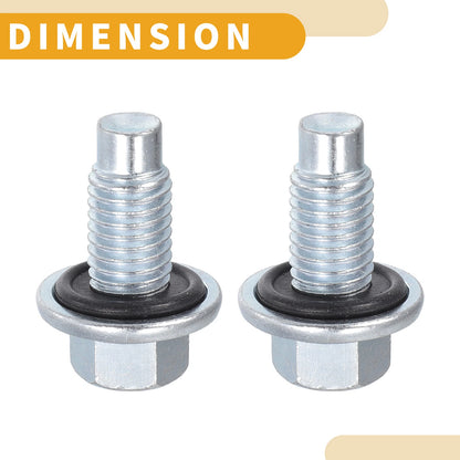Oil Drain Plug Pan Thread Repair  for Buick Silver Tone