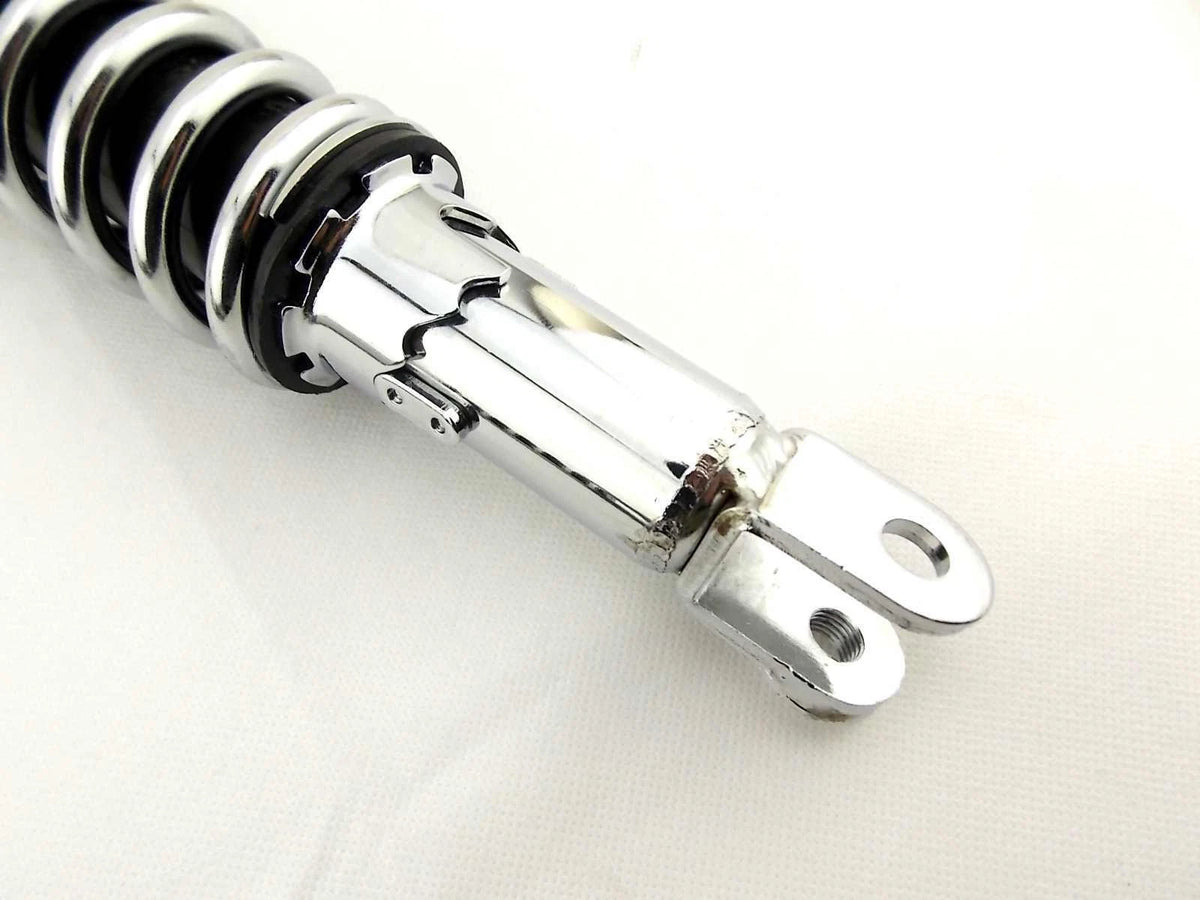 335mm JBS Black/Chrome Rear Shock Absorbers for Honda CN250 Fusion