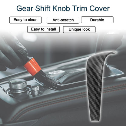 ABS Gear Shift Knob Cover Sticker for BMW 1 Series 3 Series Z4 X1