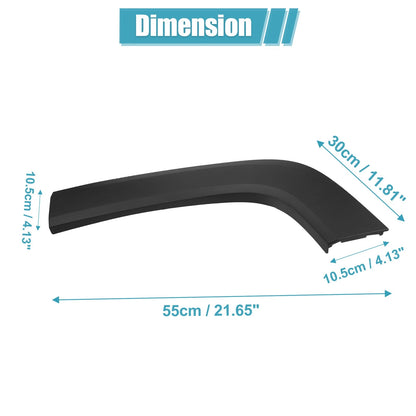 Rear Left Fender Trim for Jeep Renegade (2015-2021) - Plastic Black