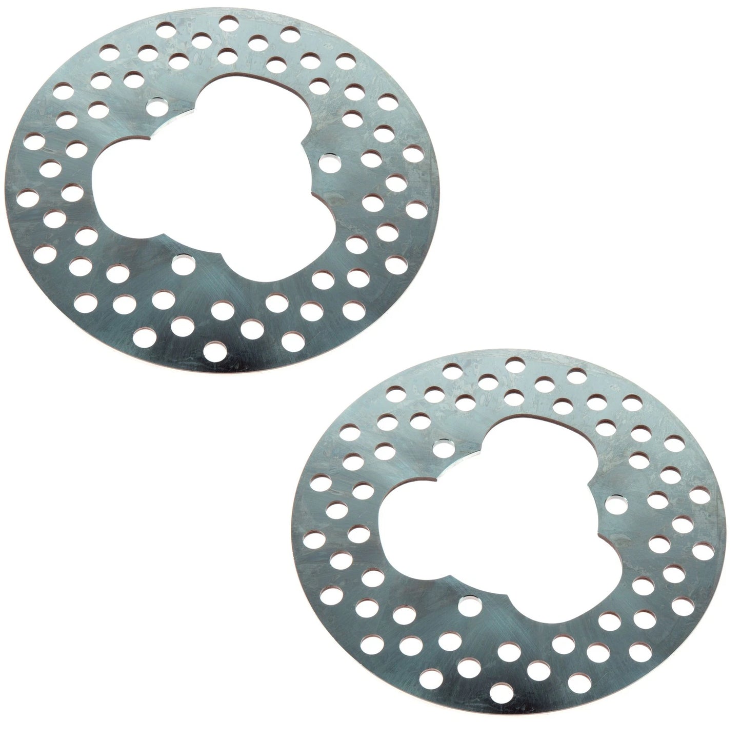 2 x Front Disc Brake Rotors for Kawasaki Bayou 300/400 4x4 (1989-2004)