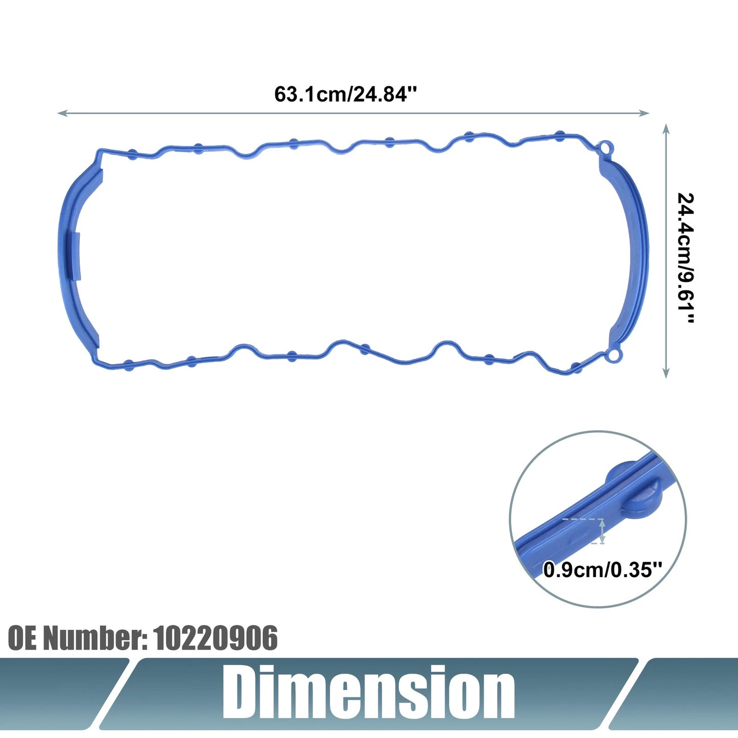 Engine Valve Cover Gaskets for Chevrolet Silverado 1500 (1999-2007)
