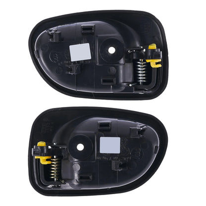 2 x Door Handle Inner Black LH+RH for Hyundai Excel X3 (1994–2000)