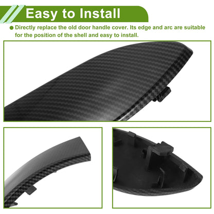 Door Panel Handle Pull Trim Cover ABS for BMW 3 Series (2012 - 2018)