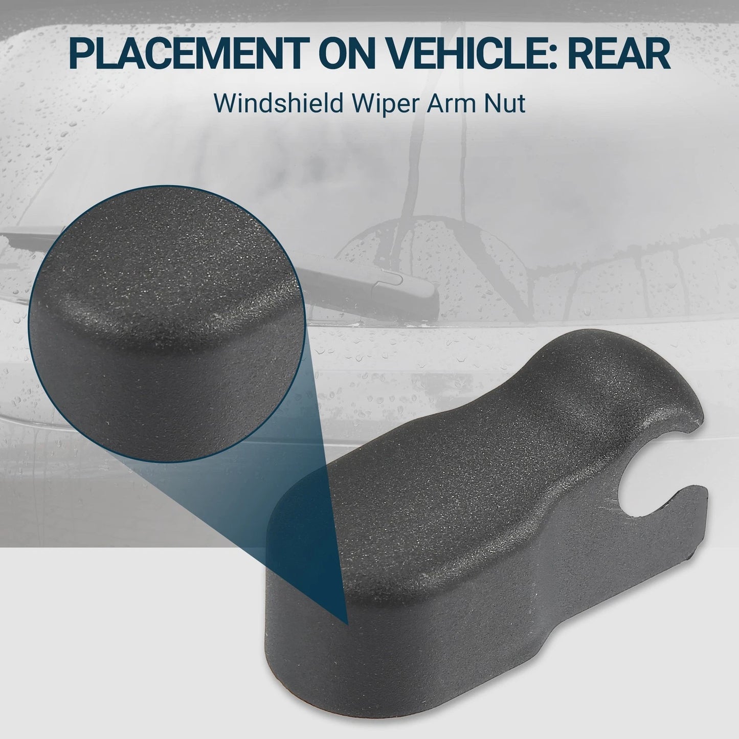 Rear Windshield Wiper Arm Nut Cap for Lincoln Navigator (2003-2006)