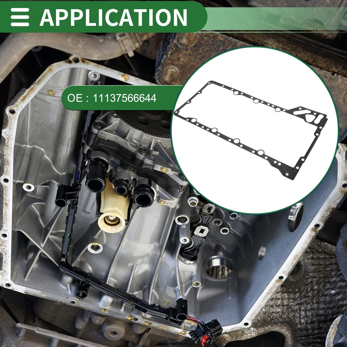 Oil Pan Gasket for BMW 550i, 650i (2011-2018)
