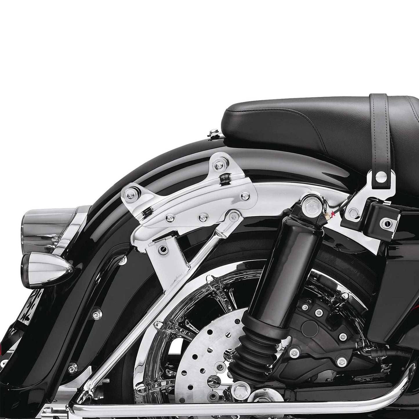 Chrome 4 Point Docking Kit for Harley Touring Electra Glide (2009 - 2013)
