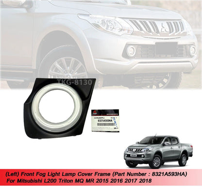 LH Fog Light Cover for Mitsubishi L200 Triton MQ MR (2015-2018)