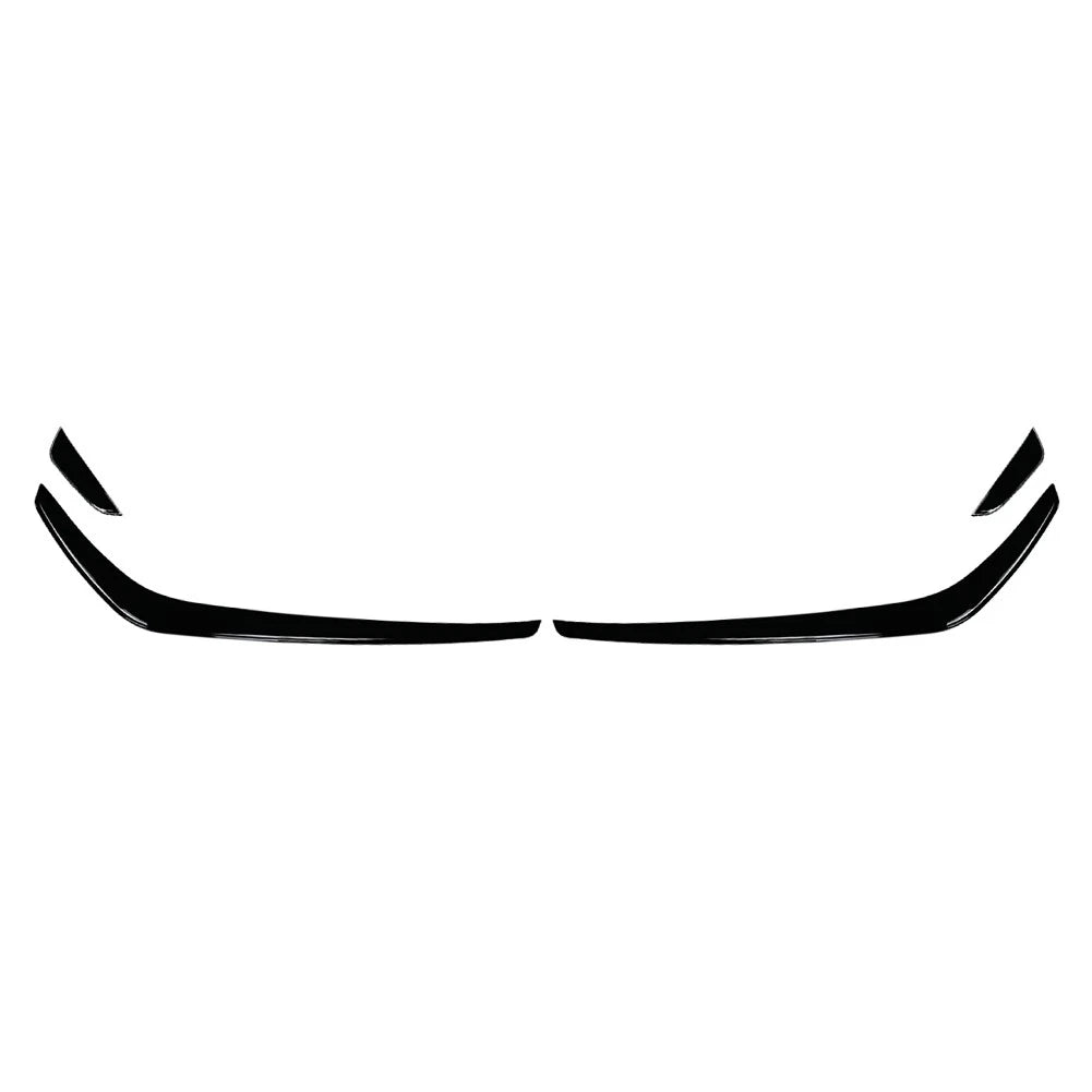 Glossy Black Front Bumper Side Air Vent Trim for VW Golf 7.5 (2017-2019)