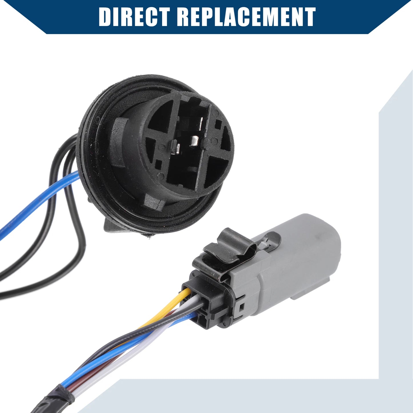 Tail Light Socket Wire for Ford F150 Pickup 2018-2020 (2 x)