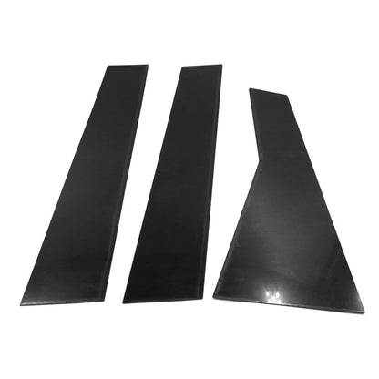 6 x Post Cover Trim Car Center Window Strips for Honda CR-V (2017-2018)