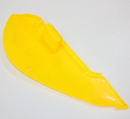 Yellow Plastic Rear Left Side Guard Fender for KLX110 (2002-2023)