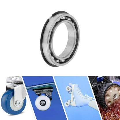 25x37x7mm Deep Groove Ball Bearings P5 for Scooter Skateboard Wheel