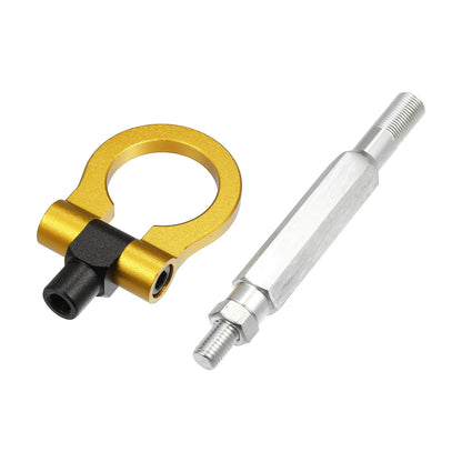 Gold Tone Front Bumper Tow Hook Ring for Subaru