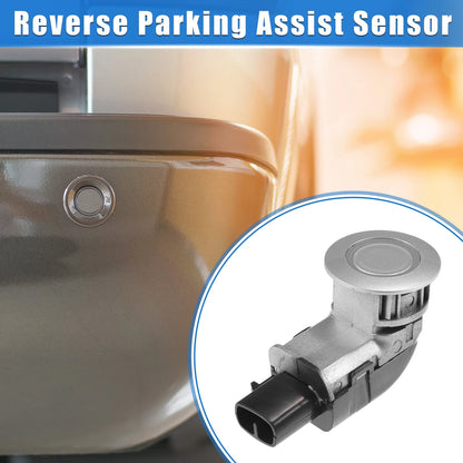 Reverse Parking Assist Sensor Durable ABS Silver Tone for Toyota