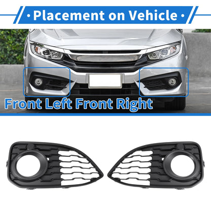 Fog Light Grills for BMW 1 Series F20 (2011-2019) - Front Left & Right Pair
