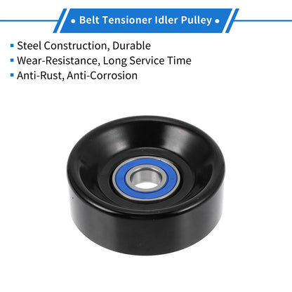 Drive Belt Idler Pulley for Ford F-250 F-350 E-250 (2002-2014) 1 x Pc