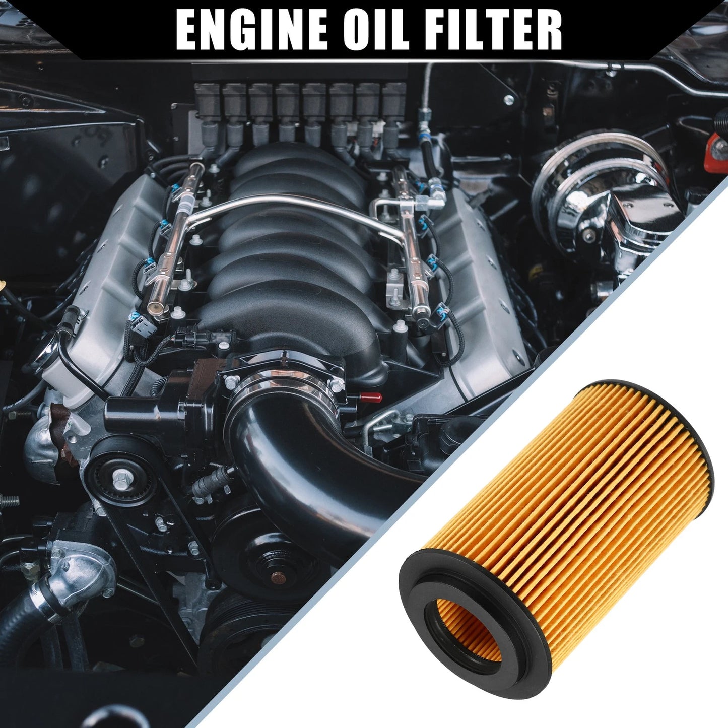 1 Set Engine Oil Filter Transmission Oil Filter for Chrysler