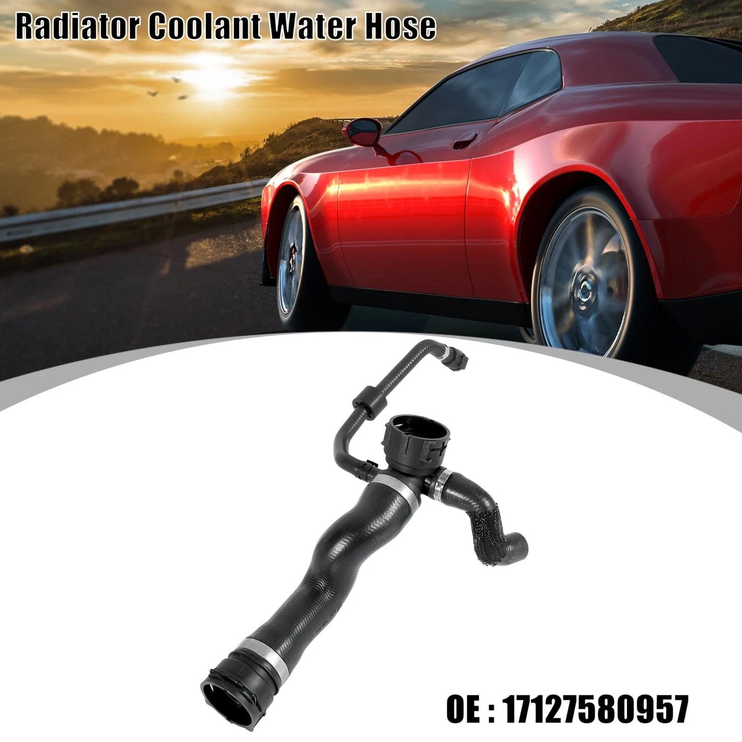 Radiator Coolant Water Hose for BMW 535i (2011-2016)