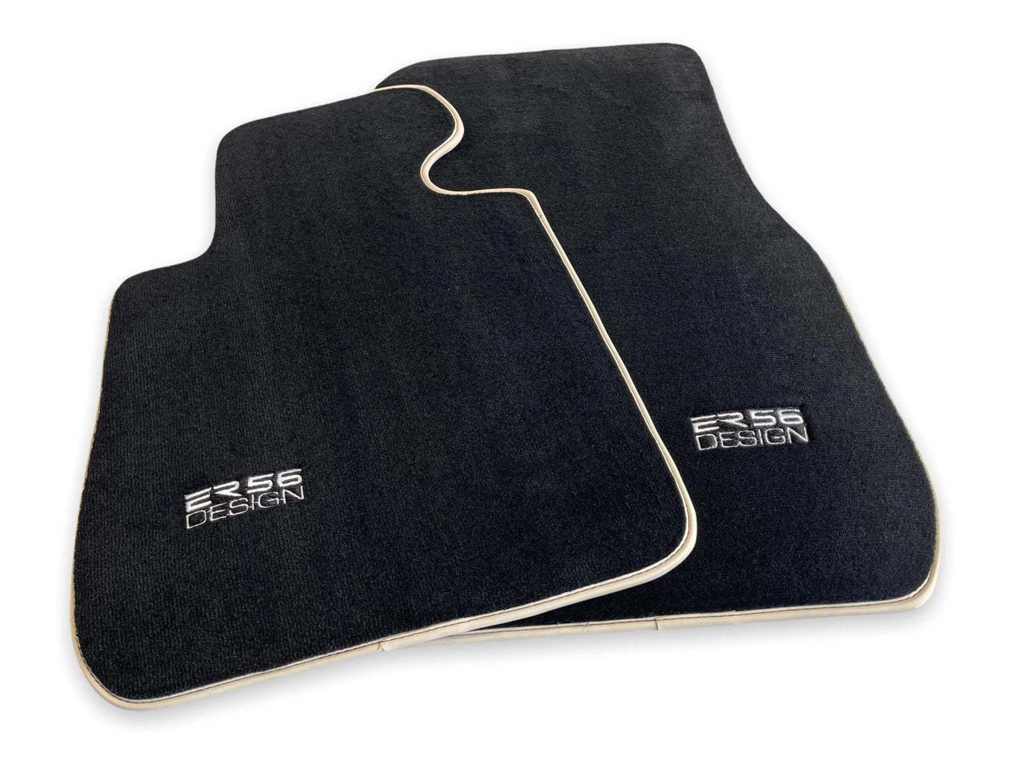 Premium Floor Mats for BMW Z4 Series E89 Black Beige (2009-2016)