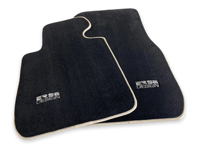 Premium Floor Mats for BMW Z4 Series E89 Black Beige (2009-2016)