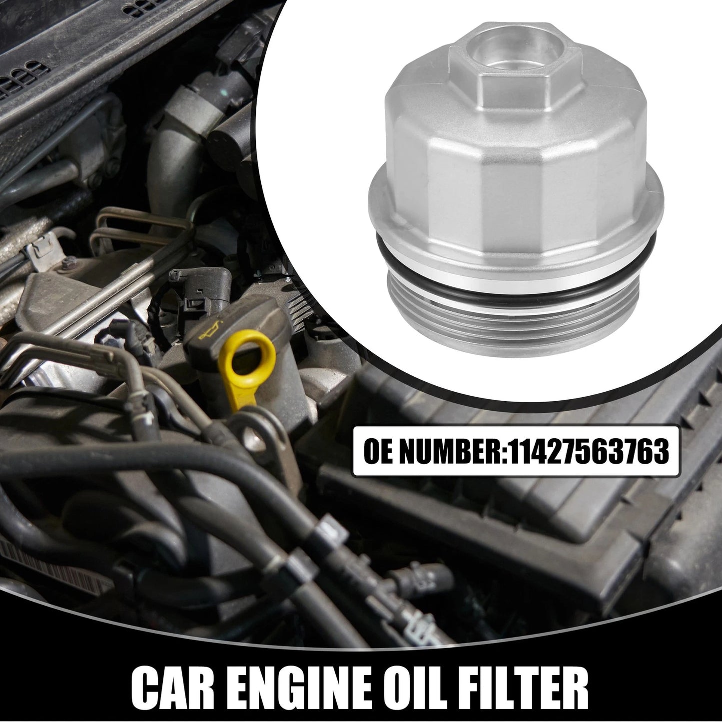 Oil Filter Cap Cover for MINI Convertible (2004-2008)