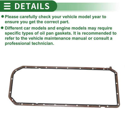 Oil Pan Gasket for BMW 323i, 328i (1996-2000) - High-Quality Replacement Parts