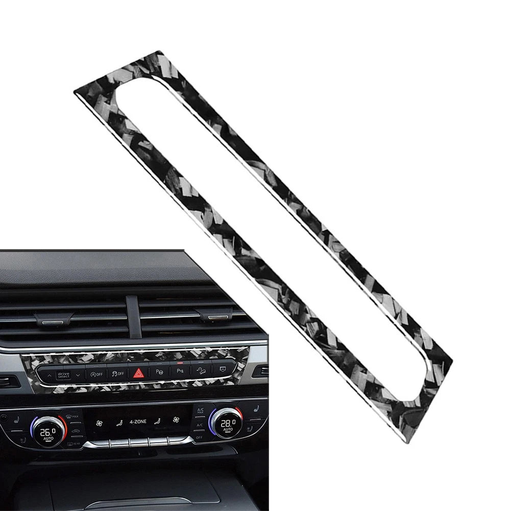 Center Console Panel Frame Cover Trim for Audi Q7 SQ7 2016-2019