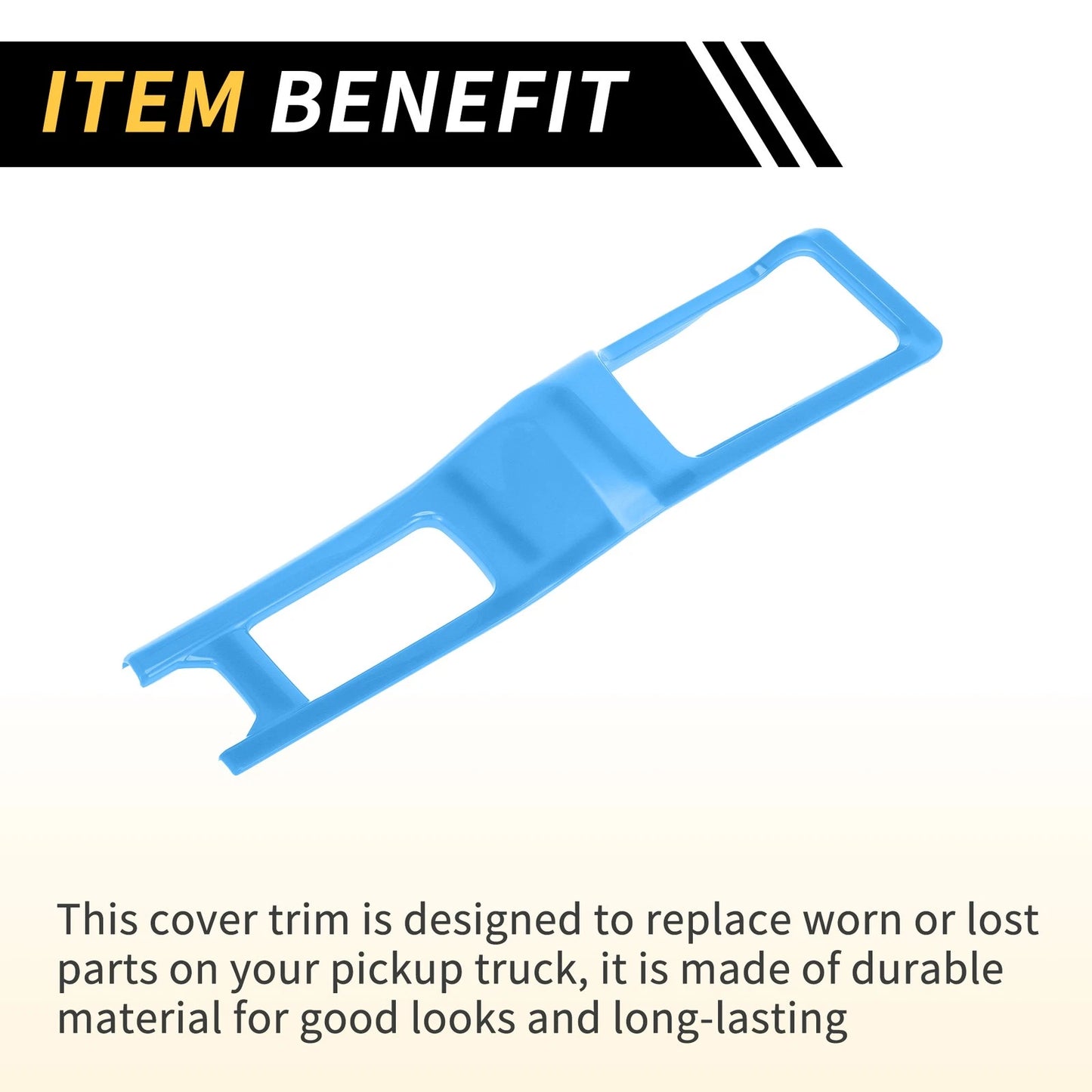 4WD Gear Shift Panel Cover Trim for Jeep Wrangler JL JLU (2018-2024) Light Blue