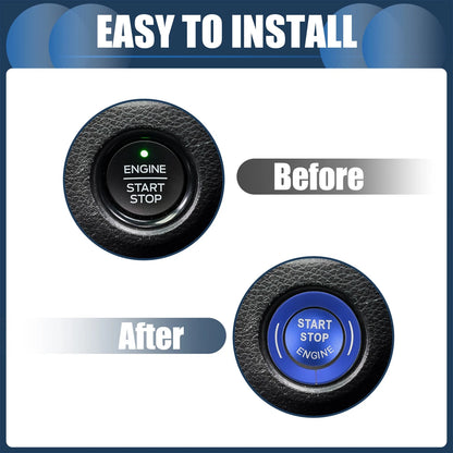 Engine Start Stop Button Cover Set for Nissan X-Trail T32 (2014-2023)