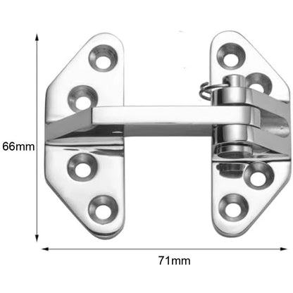 Robust 2Pcs Heavy Duty Marine Hinges Stainless Steel for Boat Decks/Windows