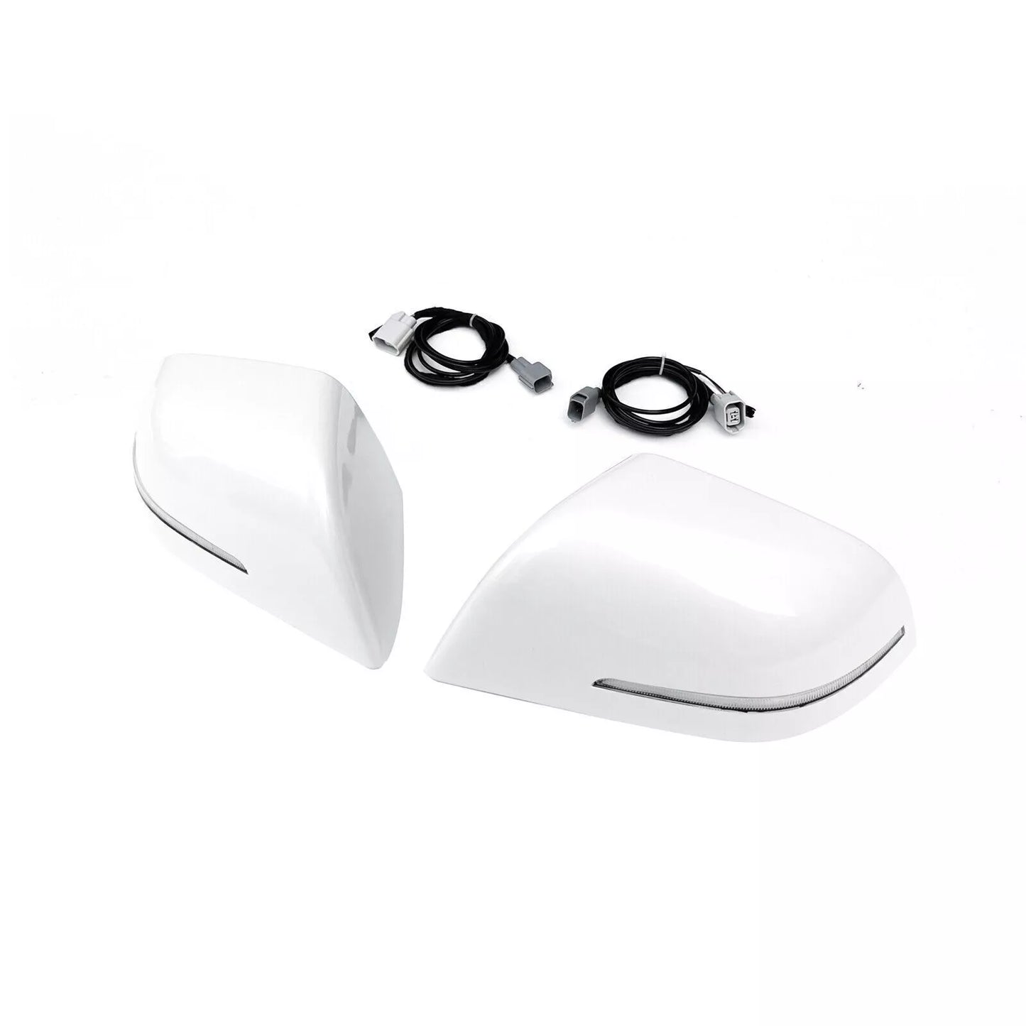 Rear Side Mirror Cover Cap W/ LED Light for Tesla Model 3 (2017-2023)