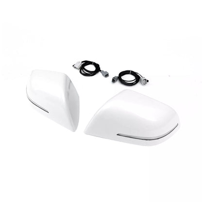 Rear Side Mirror Cover Cap W/ LED Light for Tesla Model 3 (2017-2023)