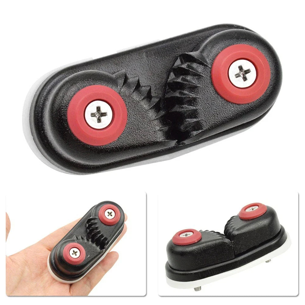 Efficient Installation for Boat Cam Cleats, Anodized Aluminum Build
