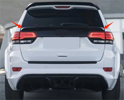 Rear Mid Spoiler Wing Glossy Black Tail Lip for Jeep Grand Cherokee (2013-2021)