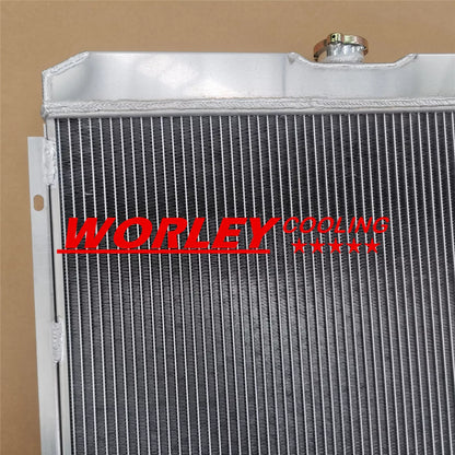 NSW-3 Row Aluminum Radiator for Ford Galaxie I6/V8 (1964-1968)